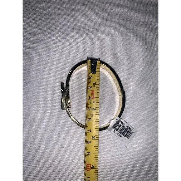 Macy’s Belt buckle design Gold  coloured bracelet Fashion Jewelry - Picture 12 of 12